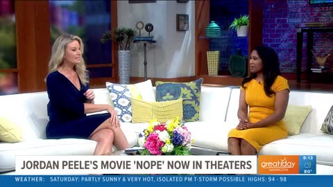 ET talks to the cast members of Jordan Peele's new film 'Nope'