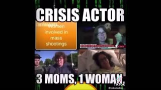 ⚫️Crisis Actor Present At Multiple Shootings