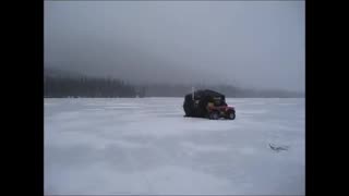 Ice Fishing Morfee Lake - Feb. 2016