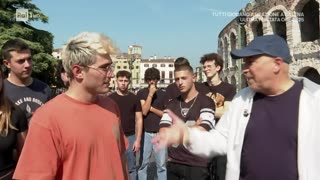 STUDENTI DELL'IPSIA GIOVANNI GIORGI DI VERONA OSPITI DI "UNO MATTINA IN FAMIGLIA" SU RAI1