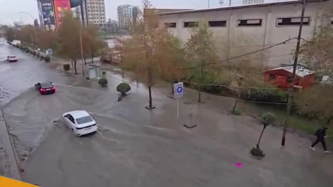 🚨 Urgent Flood Warning in Erbil, Iraq! 🌧️💦