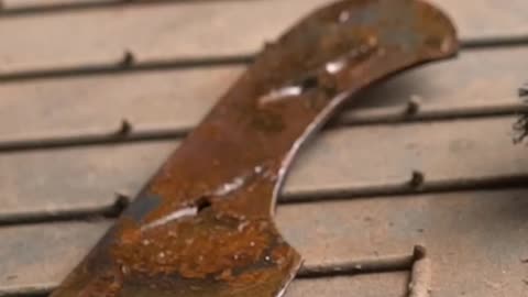 How To Restore a Rusty Knife