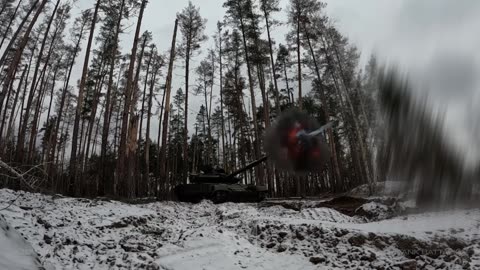 AZOV Brigade Tank Crew Up Close