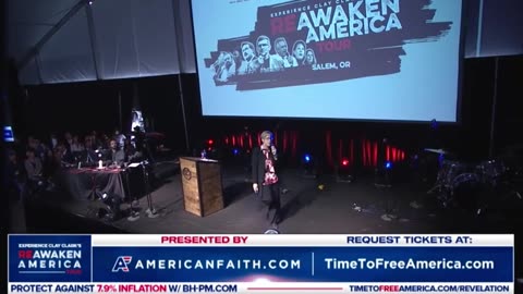 Leigh Dundas Speaks in Salem, OR @ Reawaken America Tour (April 1st, 2022)