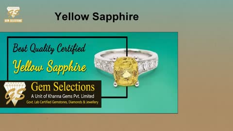 Procedure of wearing Yellow sapphire Gemstone