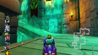 Crash Team Racing Nitro-Fueled - Solar Flare Zem Skin Gameplay