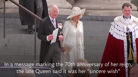 Who is now the UK monarch?