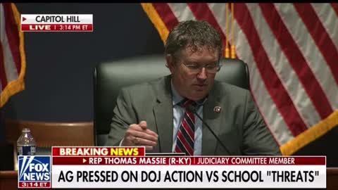 Thomas Massie Showed video of FBI directing people in the WH 10/21/2021
