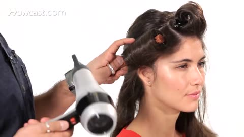 How to Blow Dry for Big Bouncy Hair | Salon Hair Tutorial