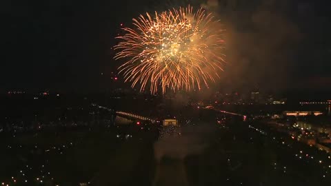 Fourth of July fireworks display in Washington, DC