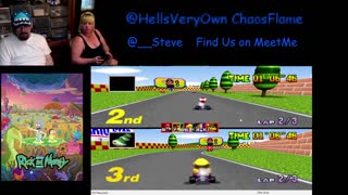 Mario Kart 64 ( With Sara from Meet Me ) Fun Retro Gaming Part 4