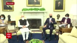 Watch what Biden said during his meeting with Indian PM Modi