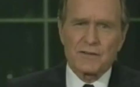 Politics - 1990 George H W Bush Sr. New World Order Speech