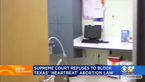 SCOTUS Votes 5-4 to Leave Texas Abortion Ban in Place