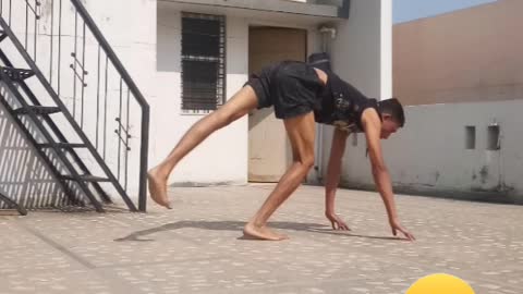 Press handstand