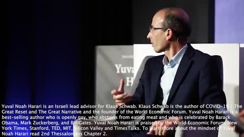 Yuval Noah Harari | Why Did Klaus Schwab Advisor Say, "We Are Close to the Point When It Is Possible to Follow Everybody All of the Time, the Goal of Every Totalitarian Regime In History?"