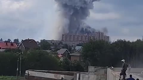 20230809 近莫斯科，軍用光學廠大爆炸！