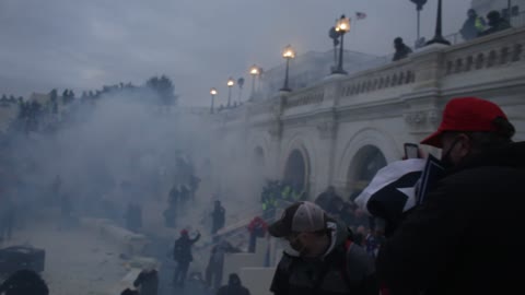 Leaving Capitol Building Jan 6 Live Raw Video Footage End Of Evening