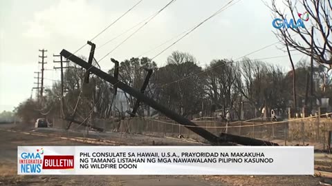 99 Patay sa wildfire sa huwai U.S.A | GMA Integrate new bultain