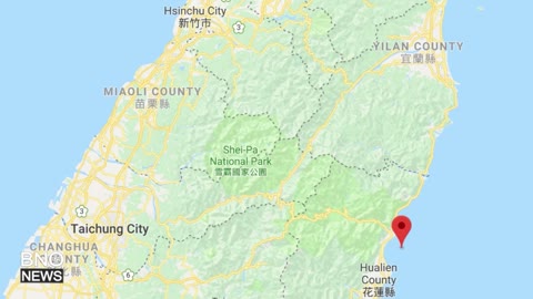 Strong Earthquake Hits Northeast Taiwan, Buildings Collapse