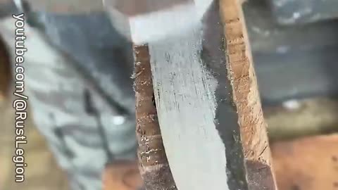 Making a sharp knife