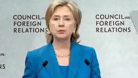 Hillary Clinton Admits that the CFR Runs the USA
