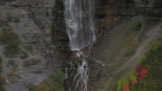 Beautiful Waterfall in Fall