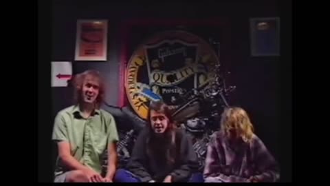 Nirvana interview 1991 - Marquee Club London United Kingdom