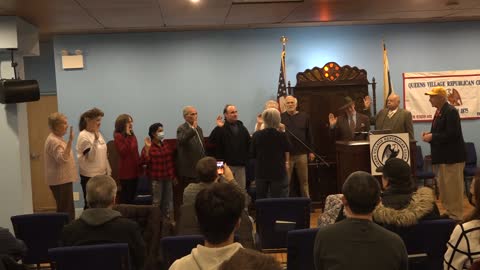 Installation of 2022 Queens Village Republican Club Officers and Board or Directors