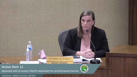 Ingrid Gunnell is Rebuked for Unhinged 'Defund The Police' Rant at GUSD Board Meeting