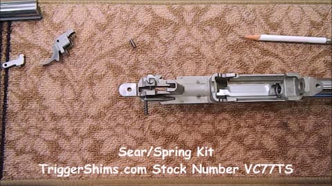 Volquartsen Target Sear Trigger Kit VC77TS for Ruger 77/357 77/44 77/22 77/17 Series Rifles
