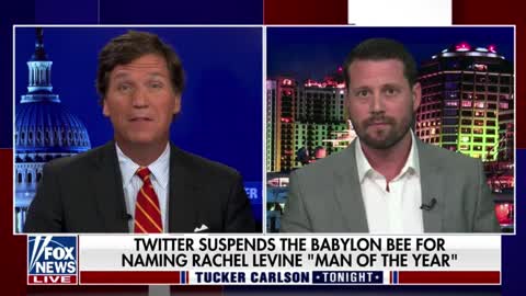 Seth Dillon tells Tucker Carlson about The Babylon Bee's Twitter suspension