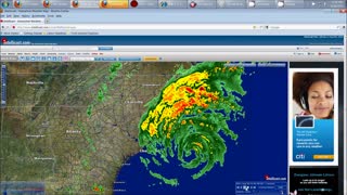 8 26 2011 -- RADAR Pulse 'HAARP Ring' in Hurricane Irene = weather modification