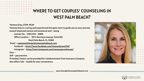 Therapist in West Palm Beach | Psychotherapist in West Palm Beach