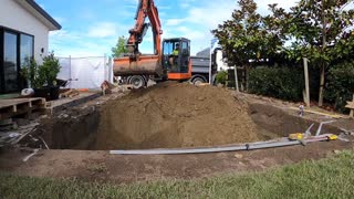 Pool Excavation Timelapse - New Zealand