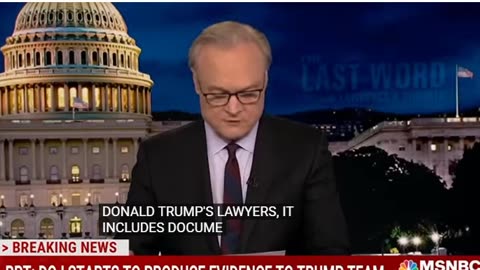 Lawrence reads the filing of the evidence DOJ has against Trump