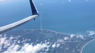 Plane Passenger Records Rocket Launch From a Different Perspective