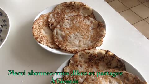 RECIPE FOR QUICK AND EASY COCONUT MILK CREPES THAI STYLE