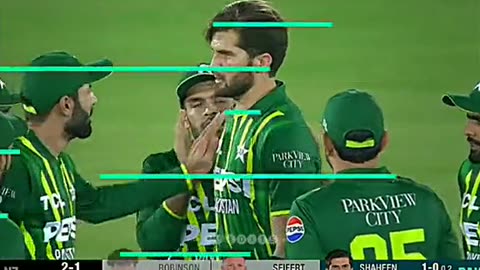 Pak vs nz 1st t10i Shaheen afridi