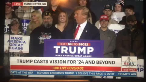 #trump2024 LIVE IN NEW HAMPSHIRE MAGA SPEECH RUMBLE