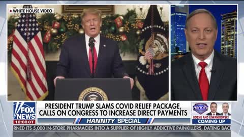 Congressman Biggs joins Hannity to discuss President Trump's Coronabus Bill veto