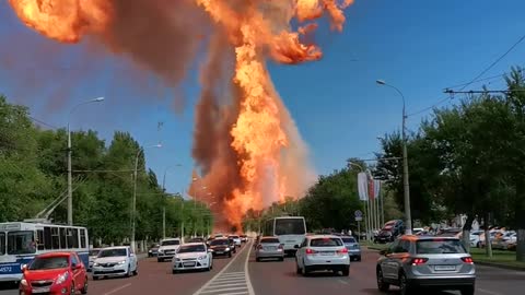 Explosion at Volgograd Gas Station