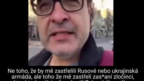 Americký publicista Gonzalo Lira reportuje z ulic Kyjeva