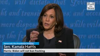 Harris: Biden will not ban fracking