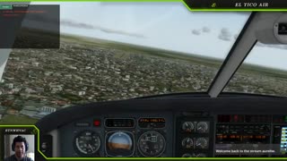 Microsoft Flight Simulator - Engine Failure & Emergency Landing!!!!