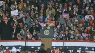 "Lil Pimp" (Lil Pump) Invited Onto President Trump's Stage MAGA Rally Grand Rapids Michigan