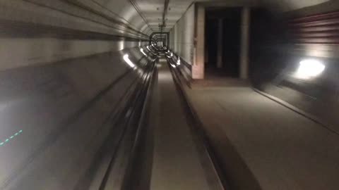 beautiful train tunnel