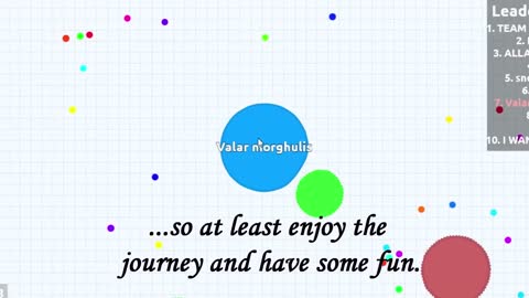 7 Life Lessons from Agar.io