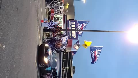 20201207 March for Trump, Sterling Heights, MI Hall Road