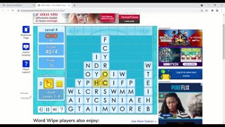 Another new game! Word Wipe